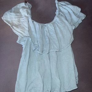 Off the shoulder top.